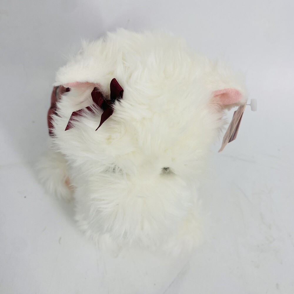 2001 Gund For Victoria’s Secret Stuffed Westie Dog in Plaid Sweater Lola NWTs - Picture 3 of 11